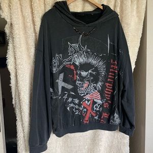 the Kooples grunge hoodie
